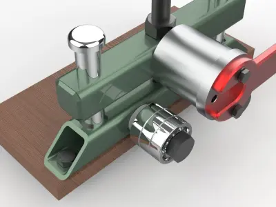 MANUAL BENDING APPARATUS Low-poly 3D model