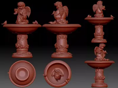 Garden sculpture Free 3D print model
