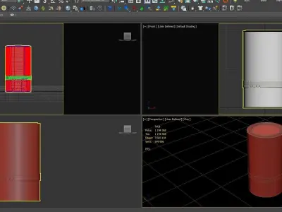 Jar paint 3D model  3D model