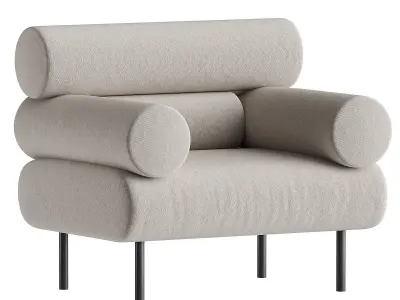 CABIN armchair 3D model