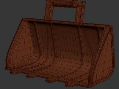 excavator Free 3D model from CGTrader