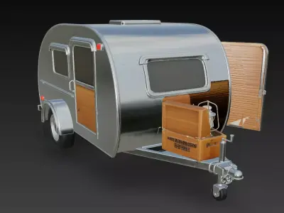 CARAVANA FAMILIAR GRAN ESTILO 12 3D print model
