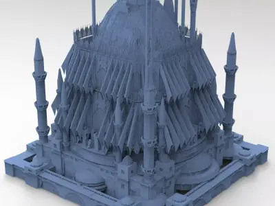 Dungeon of Cathedral of the Depths 8  3D model