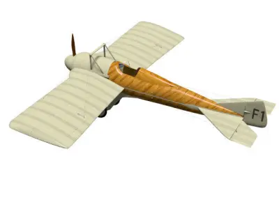 Deperdussin racer 3D model