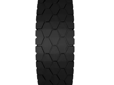 Truck wheel 3D model