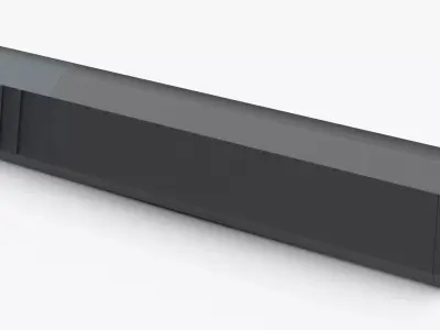 Silencer Osprey K45 Low-poly 3D model