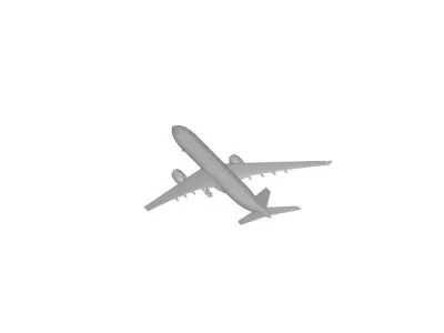 Airbus A330-300 3D model