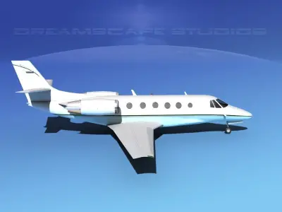 Cessna C560XL Citation V14 3D model