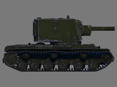 KV 2 1939 3D model