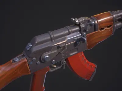 Rifle 47 3D model