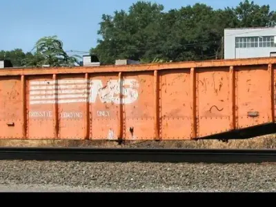 HO Norfolk Southern M-271 MOW Crosstie Gondola II 3D print model
