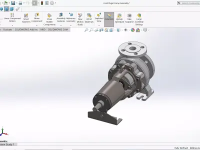 Centrifugal pump Free 3D model purchase