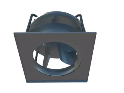 Fan Motor 3D model purchase