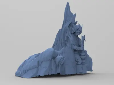 Staff of the serpent pass  3D model