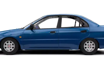 MITSUBISHI SIGNO MK4  Low-poly 3D model