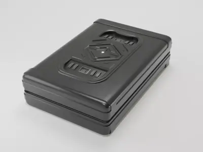 Sci-Fi Case 3 Low-poly 3D model
