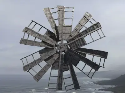 windmill Top 2 3D 3D model