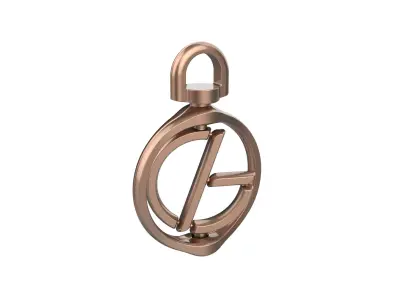 Logo Keychain 3D print model