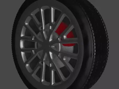 Car rim Free 3D model from CGTrader