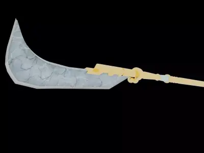sword model Low-poly 3D model 5