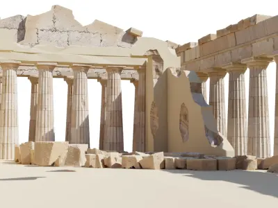 Parthenon - Acropolis 3D model