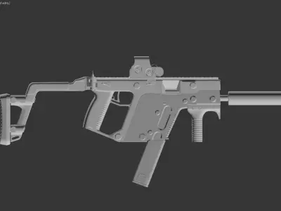 KRISS GUN 3D model