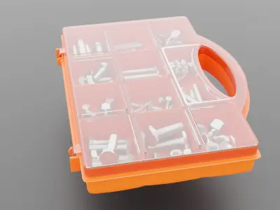 nuts and bolts toolkit 3D model