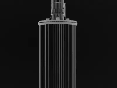 Tear gas canister Free low-poly 3D model
