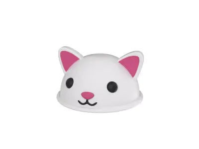 Rabbit Hat Cute  Low-poly 3D model