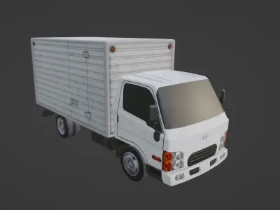 Hyundai HD 45  Low-poly 3D model