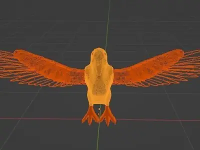 Pigeon 3d model blender Free 3D model