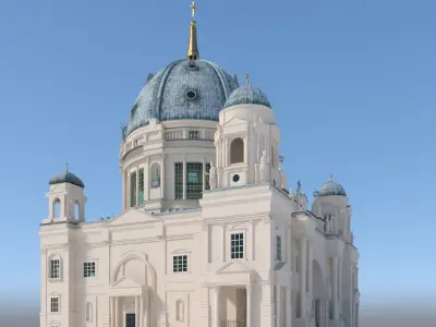 Berlin Cathedral 3D model purchase