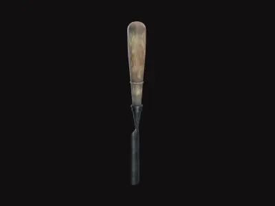 Medieval Chisels V01 Low-poly 3D model