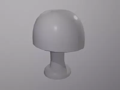 Wood Hat Stand Free low-poly 3D model