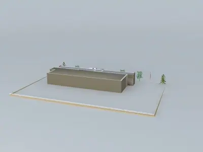 food factory Free 3D model buy