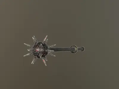 Mace Weapon  Free low-poly 3D model