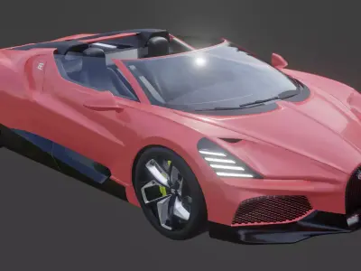 Bugatti Mistral 3D model