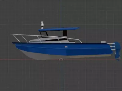 2250 Ultra Centrecab Low-poly 3D model