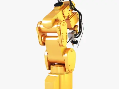 Generic Industrial Robot v 1 3D model