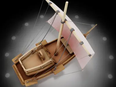 A Ship  3D model
