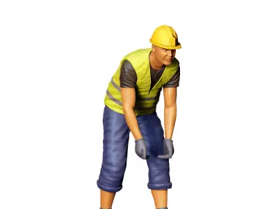 N6 Railway Track Worker 3D print model