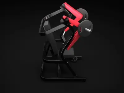 Chest Press 3D model
