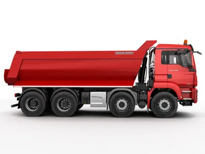 DUMP TRUCK TGS M 3D model