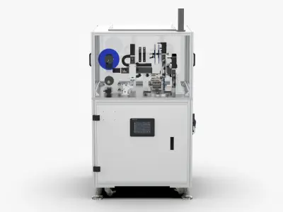Automatic Label Laminating Machine 3D model