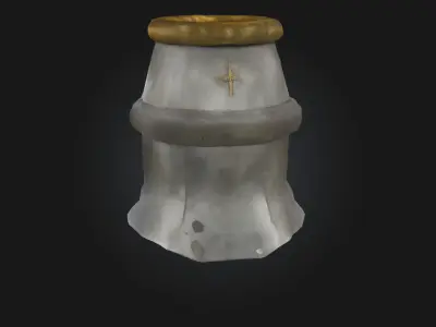 Eternal Sentinel Futuristic Guardian Armor Model 3D model