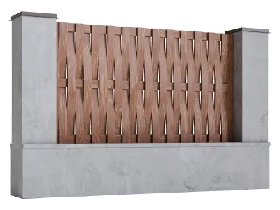 Fencing 45 3D model