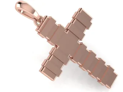 CROSS PENDANT CR141 3D print model