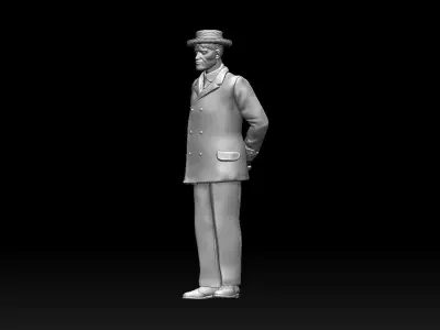 gentleman 3D print model purchase