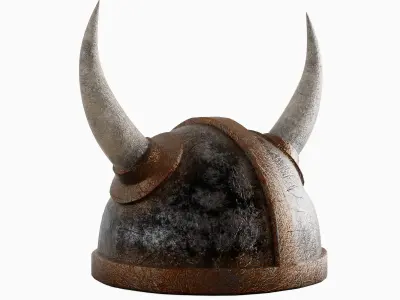 Viking Helmet 04 3D model