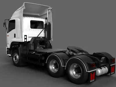 ISUZU DECA-GXZ360 3D model